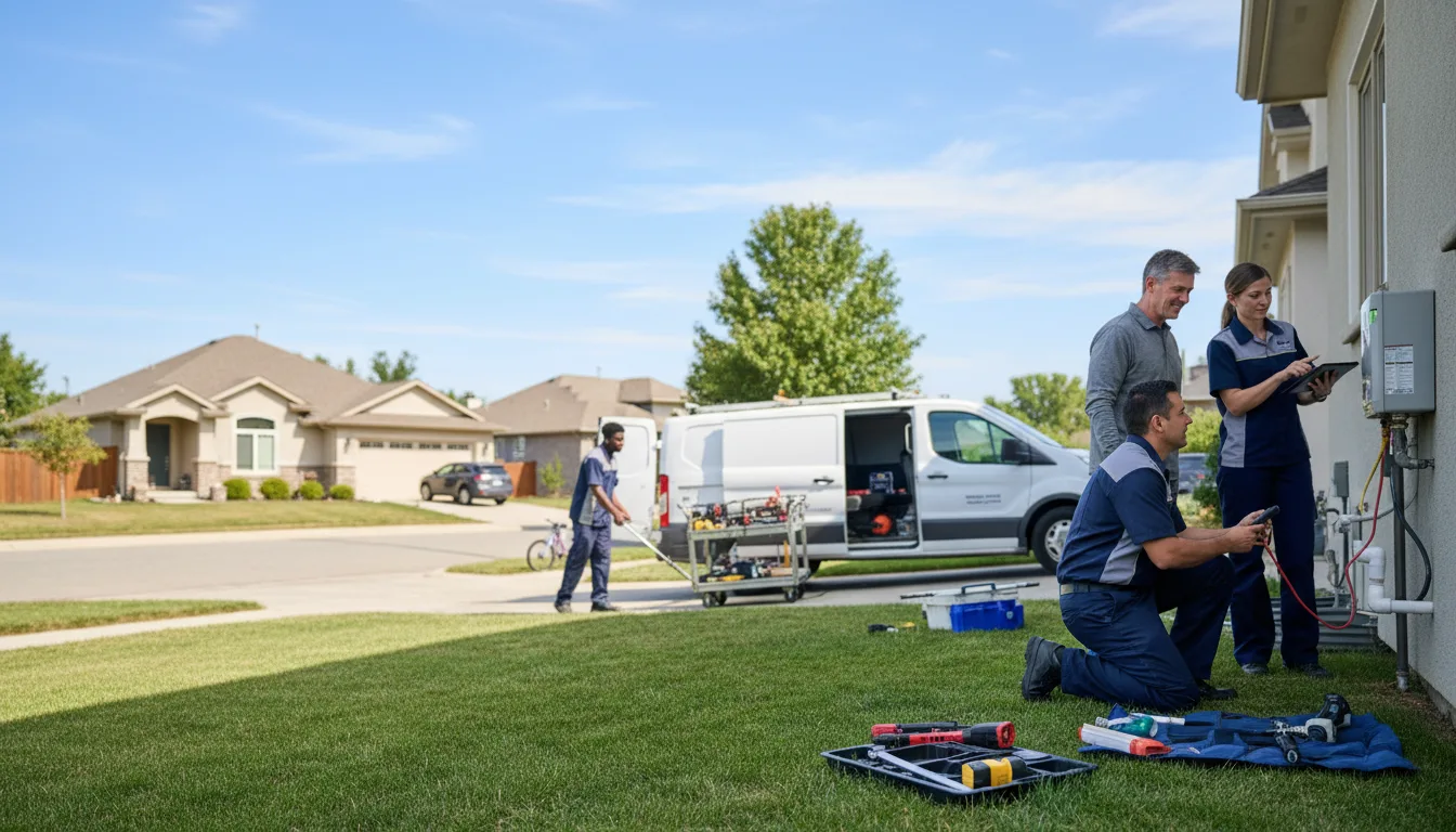 Tankless water heater service in Gretna, VA